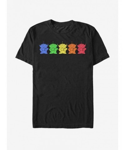 Disney Pixar Toy Story Chromatic Aliens T-Shirt $7.84 T-Shirts