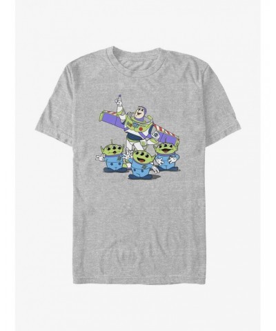 Disney Pixar Toy Story Vintage Buzz and Aliens T-Shirt $8.03 T-Shirts