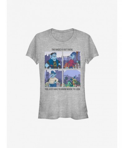 Disney Pixar Onward Magic Out There Girls T-Shirt $5.75 T-Shirts