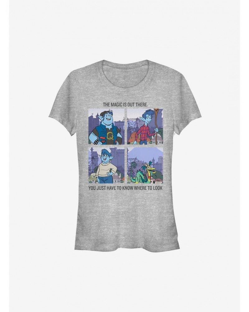 Disney Pixar Onward Magic Out There Girls T-Shirt $5.75 T-Shirts