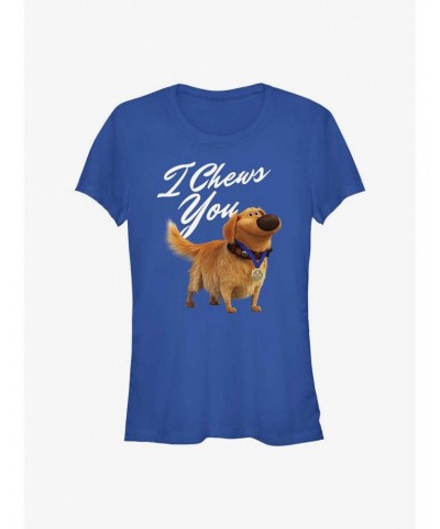 Disney Pixar Up Dug I Chews You Girls T-Shirt $5.23 T-Shirts