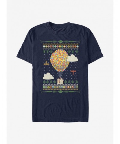 Disney Pixar Up Ugly Holiday Sweater T-Shirt $5.86 T-Shirts