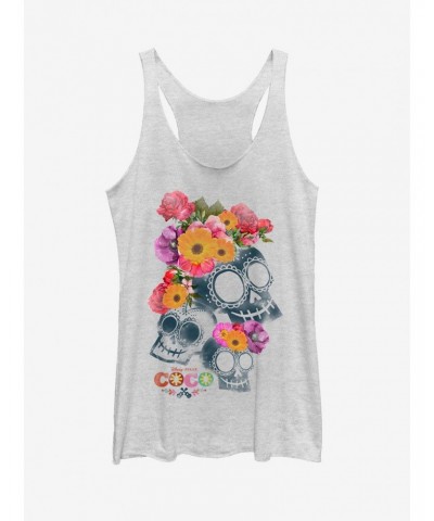 Disney Pixar Coco Calaveras Heathered Girls Tank Top $6.89 Tops