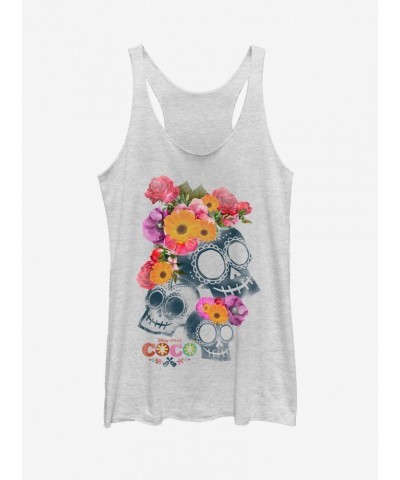 Disney Pixar Coco Calaveras Heathered Girls Tank Top $6.89 Tops