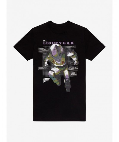 Disney Pixar Lightyear Buzz Blueprint T-Shirt $3.04 T-Shirts