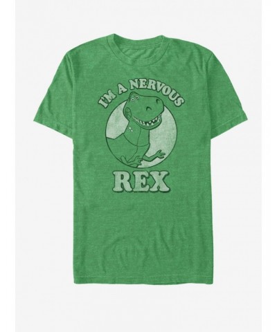 Disney Pixar Toy Story Rex Nervous T-Shirt $7.32 T-Shirts