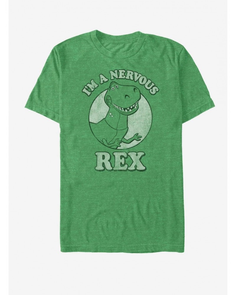 Disney Pixar Toy Story Rex Nervous T-Shirt $7.32 T-Shirts