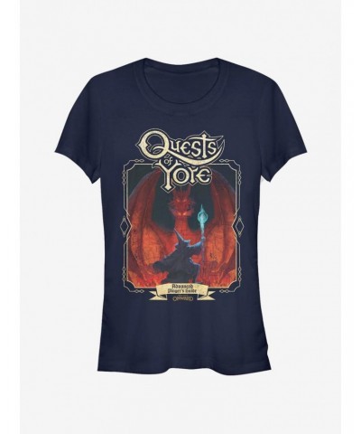 Disney Pixar Onward Quest Of Yore Cover Girls T-Shirt $8.54 T-Shirts