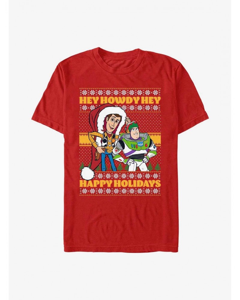 Disney Pixar Toy Story Howdy Holidays T-Shirt $7.19 T-Shirts