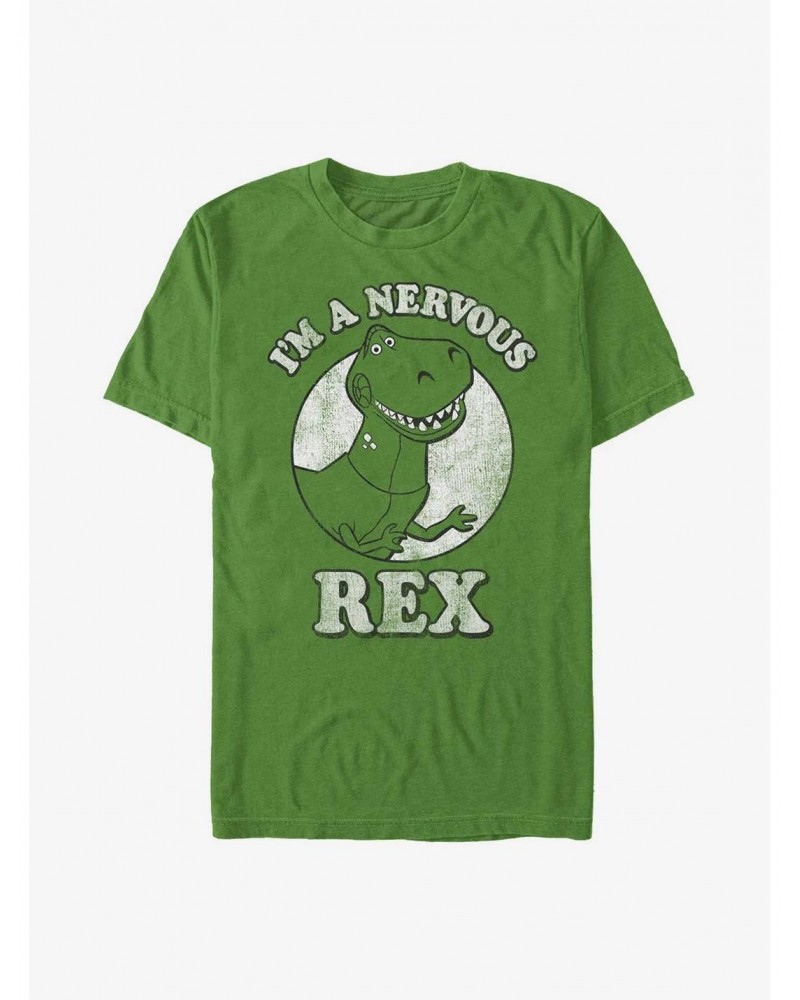 Disney Pixar Toy Story I'm A Nervous Rex T-Shirt $7.36 T-Shirts