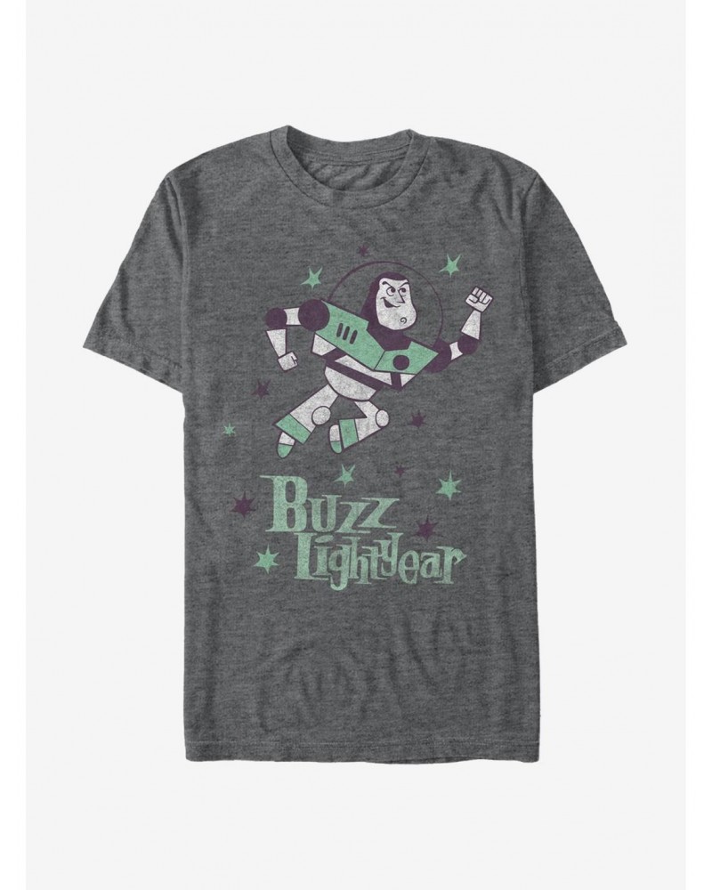 Toy Story Buzz Lightyear Retro Star T-Shirt $7.49 T-Shirts