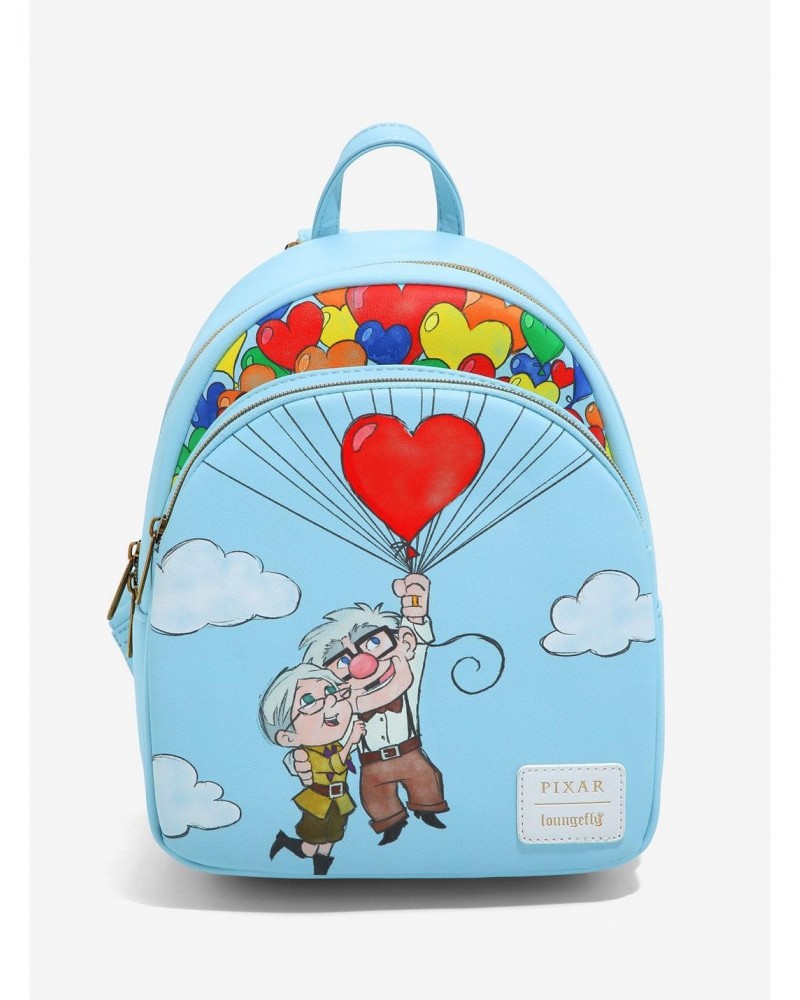Loungefly Disney Pixar Up Heart Balloons Mini Backpack $19.76 Backpacks