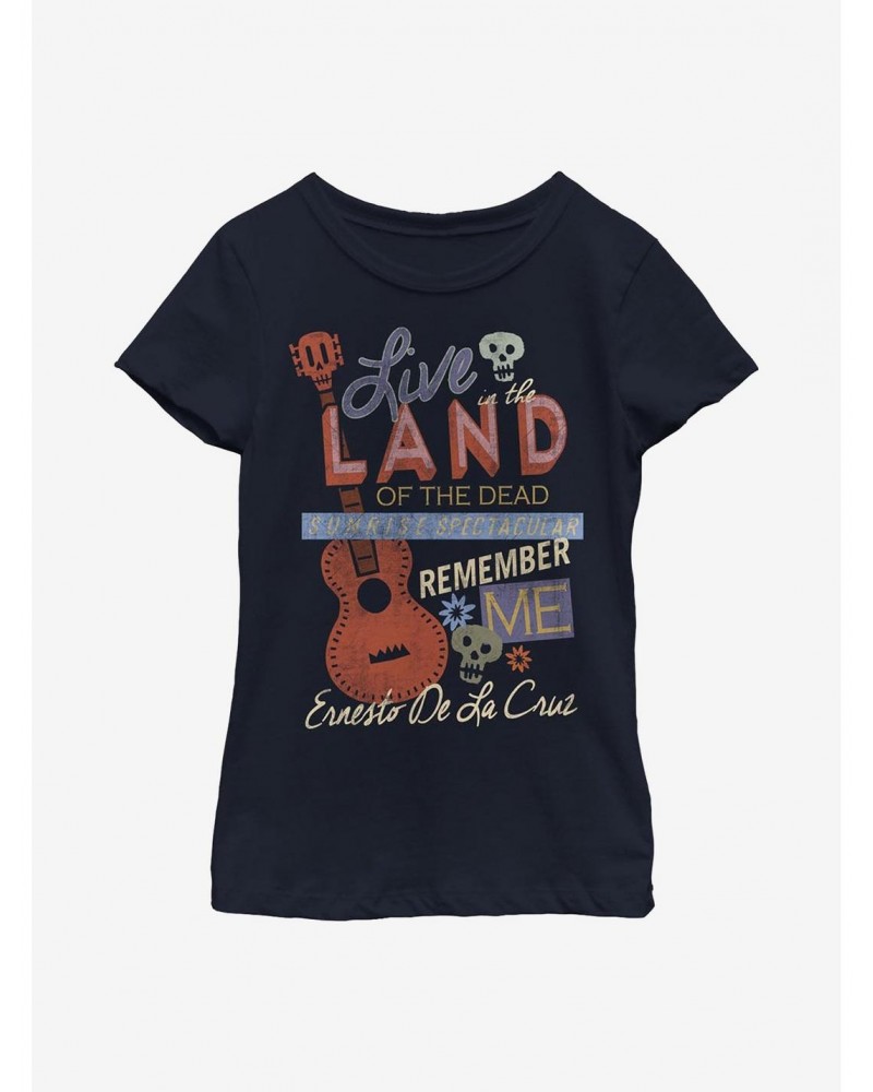 Disney Pixar Coco Live In The Land Of The Dead T-Shirt $7.03 T-Shirts