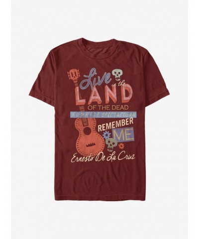 Disney Pixar Coco Live In The Land Of The Dead T-Shirt $7.03 T-Shirts