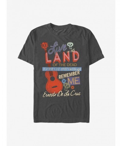 Disney Pixar Coco Live In The Land Of The Dead T-Shirt $7.03 T-Shirts