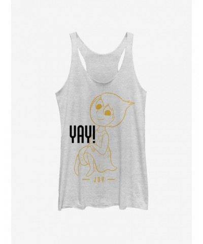 Disney Pixar Inside Out Yay Joy Girls Tank $5.62 Tanks