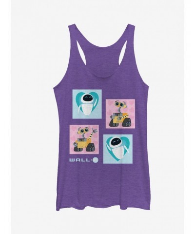 Disney Pixar Wall-E Robot EVE Heart Girls Tank $9.07 Tanks