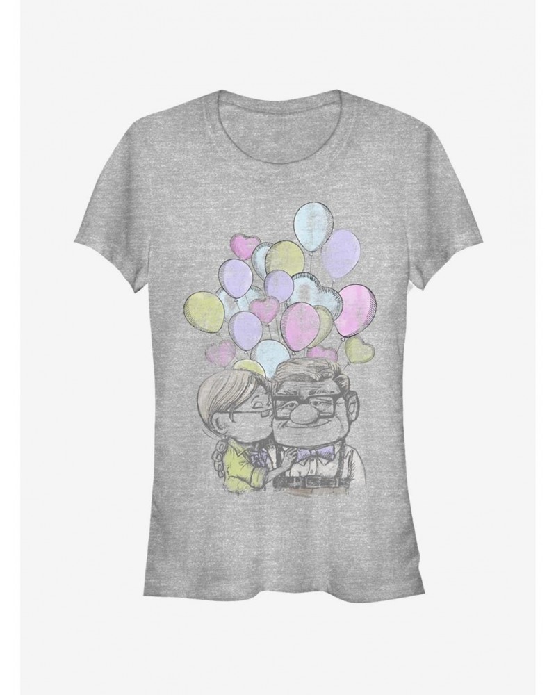 Disney Pixar Up Love Up Girls T-Shirt $6.97 T-Shirts