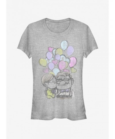 Disney Pixar Up Love Up Girls T-Shirt $6.97 T-Shirts