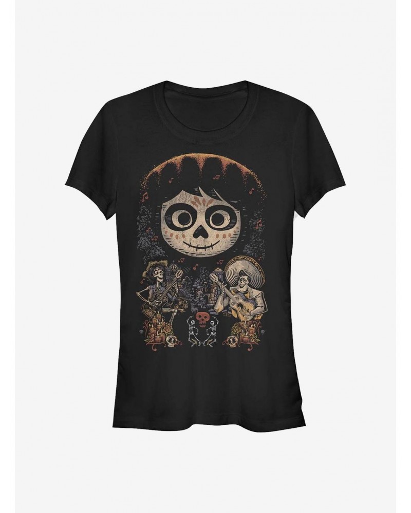 Disney Pixar Coco Musical Poster Girls T-Shirt $5.40 T-Shirts