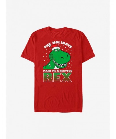 Disney Pixar Toy Story Holiday Rex T-Shirt $5.93 T-Shirts