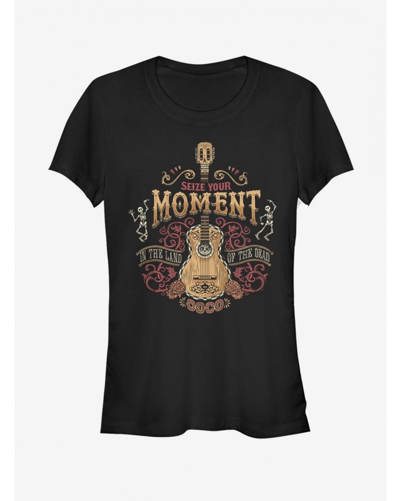 Disney Pixar Coco Seize Your Moment Girls T-Shirt $5.93 T-Shirts
