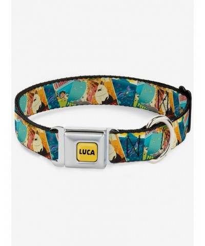 Luca The Piazza Poster Seatbelt Dog Collar $7.33 Pet Collars