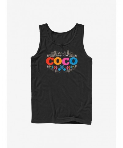 Disney Pixar Coco Artistic Logo Tank $7.49 Tanks