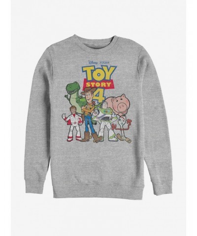 Disney Pixar Toy Story 4 Toy Crew Sweatshirt $9.82 Sweatshirts