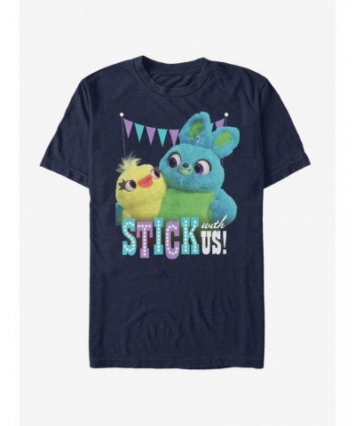 Disney Pixar Toy Story 4 Stick With Us T-Shirt $6.97 T-Shirts