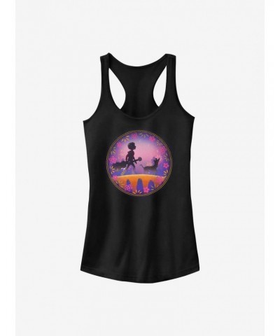 Disney Pixar Coco Bridge Into The Land Of The Dead Girls Tank $6.62 Tanks