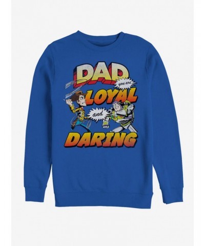 Disney Pixar Toy Story Loyal And Daring Sweatshirt $8.78 Sweatshirts