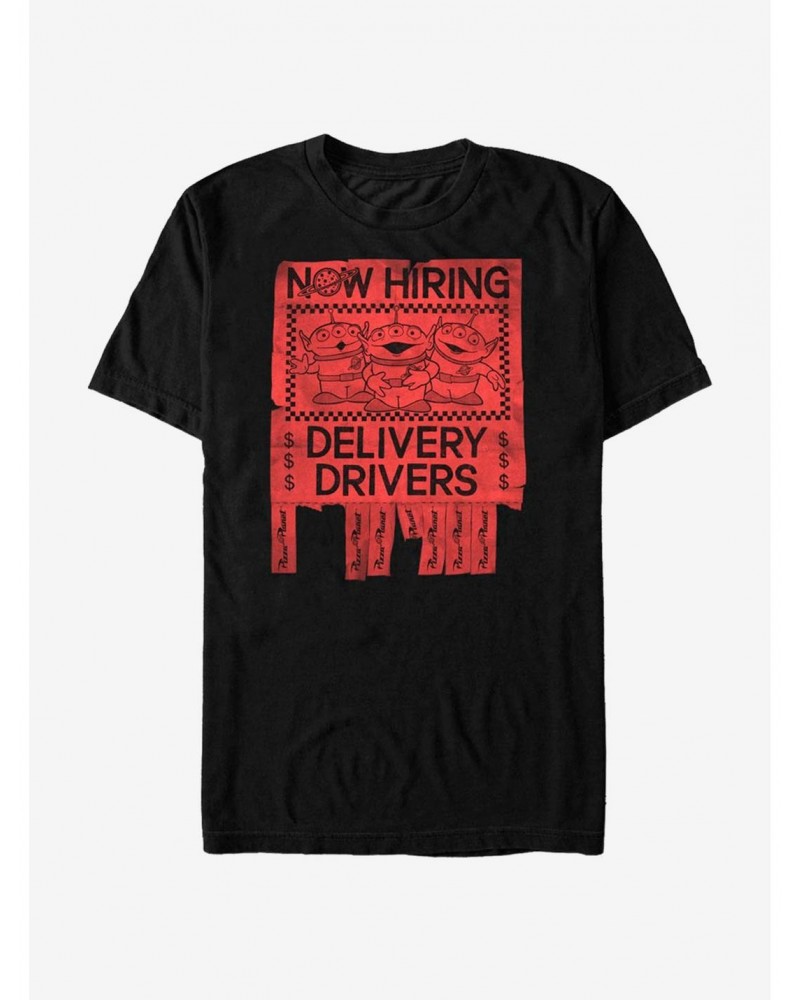 Disney Pixar Toy Story Now Hiring Drivers T-Shirt $8.02 T-Shirts